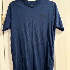 Under Armour Men's Deep Blue Short Sleeve Tee